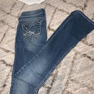 Silver Bootcut Jeans